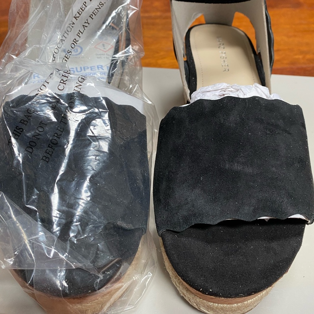 NWT Marc Fisher Faitful Platform Sandals - Picture 6 of 9